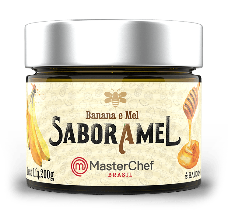 Saboramel MasterChef Brasil sabor Banana com Mel 200g